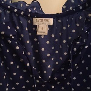 J. Crew Tops - J. Crew polka dot blouse J. Crew Tops - J. Crew polka dot blouse